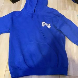 Blue dunder mifflin sweatshirt